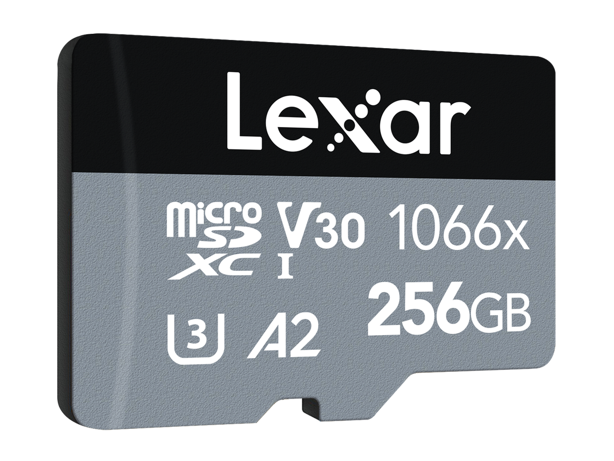 Lexar micro SDXC 160MB/s 256GB Silver