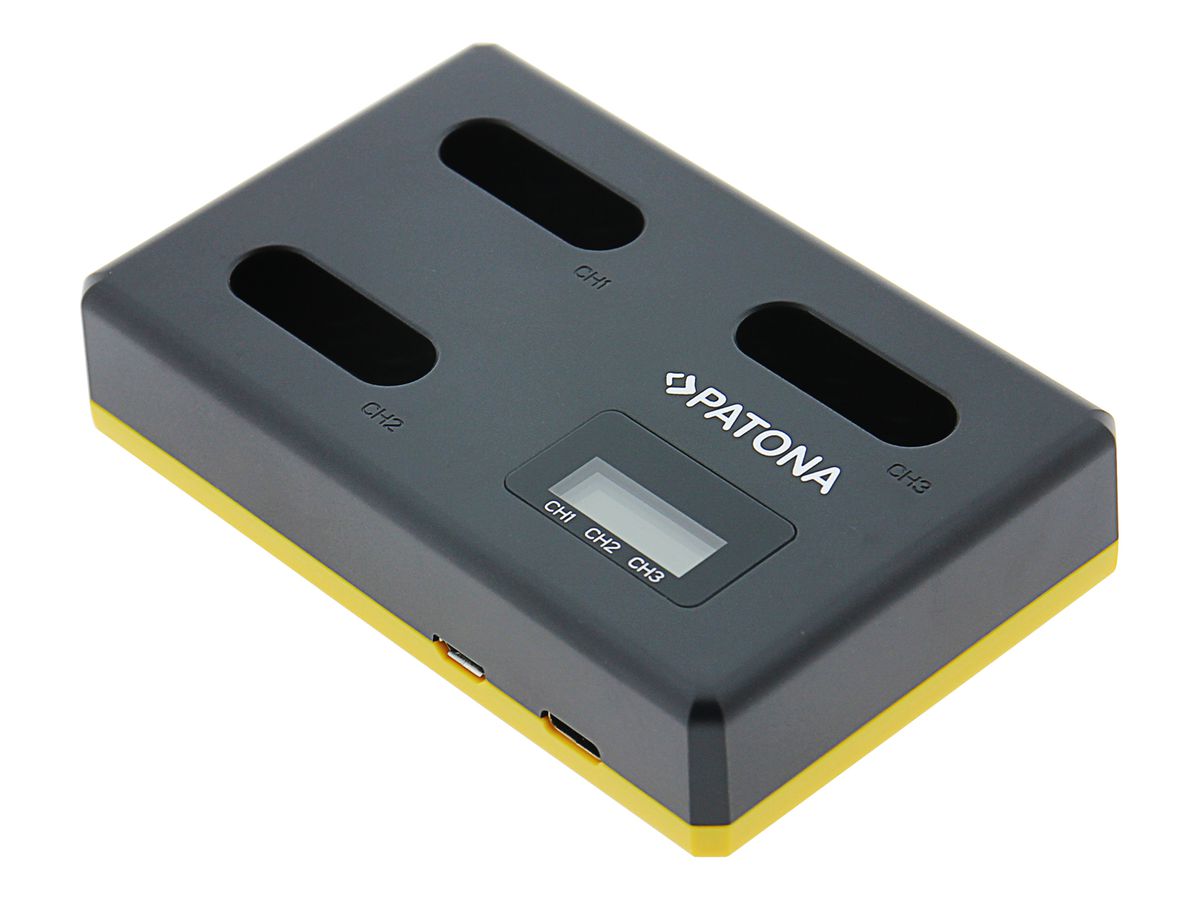 Patona Chargeur Triple Sony USB NP-BX1
