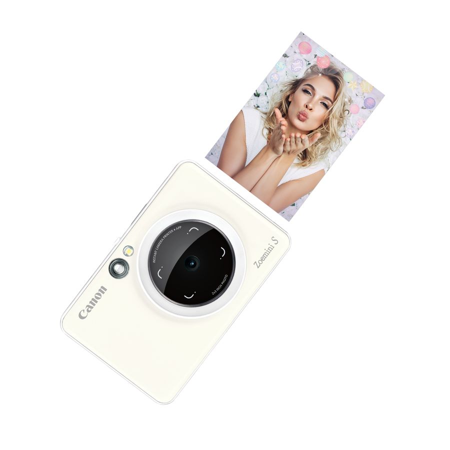Canon Zoemini S Pearl White