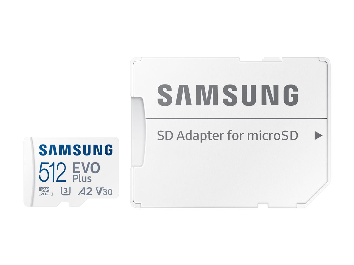 Samsung Evo+ microSDXC 512GB 160MB/s V30