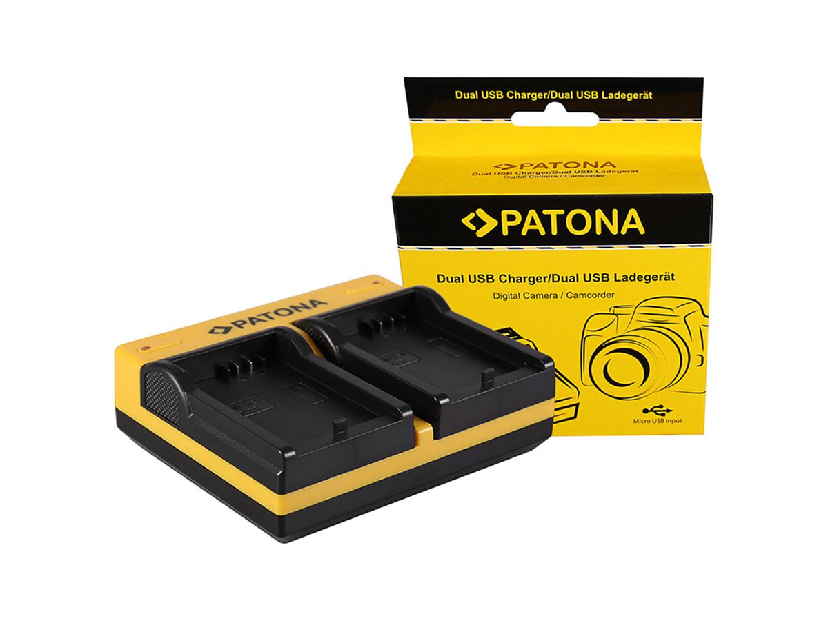 Patona Chargeur Dual USB Canon LP-E5