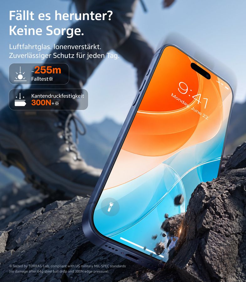 Torras SunView Clear iphone 18 Pro
