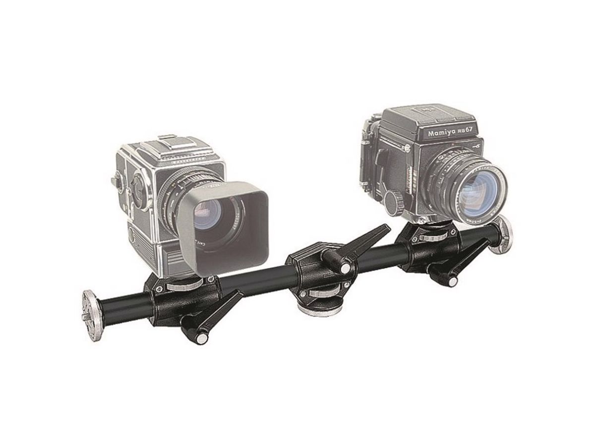 Manfrotto Cross Arm w/2x End+2x Head Blk