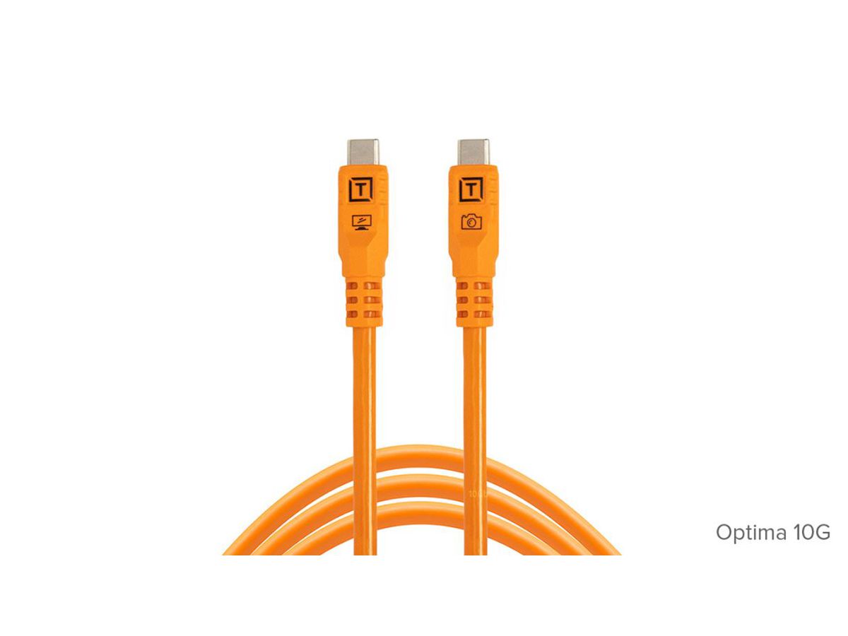 TetherPro Optima 10G USB-C 1.8m Str Org