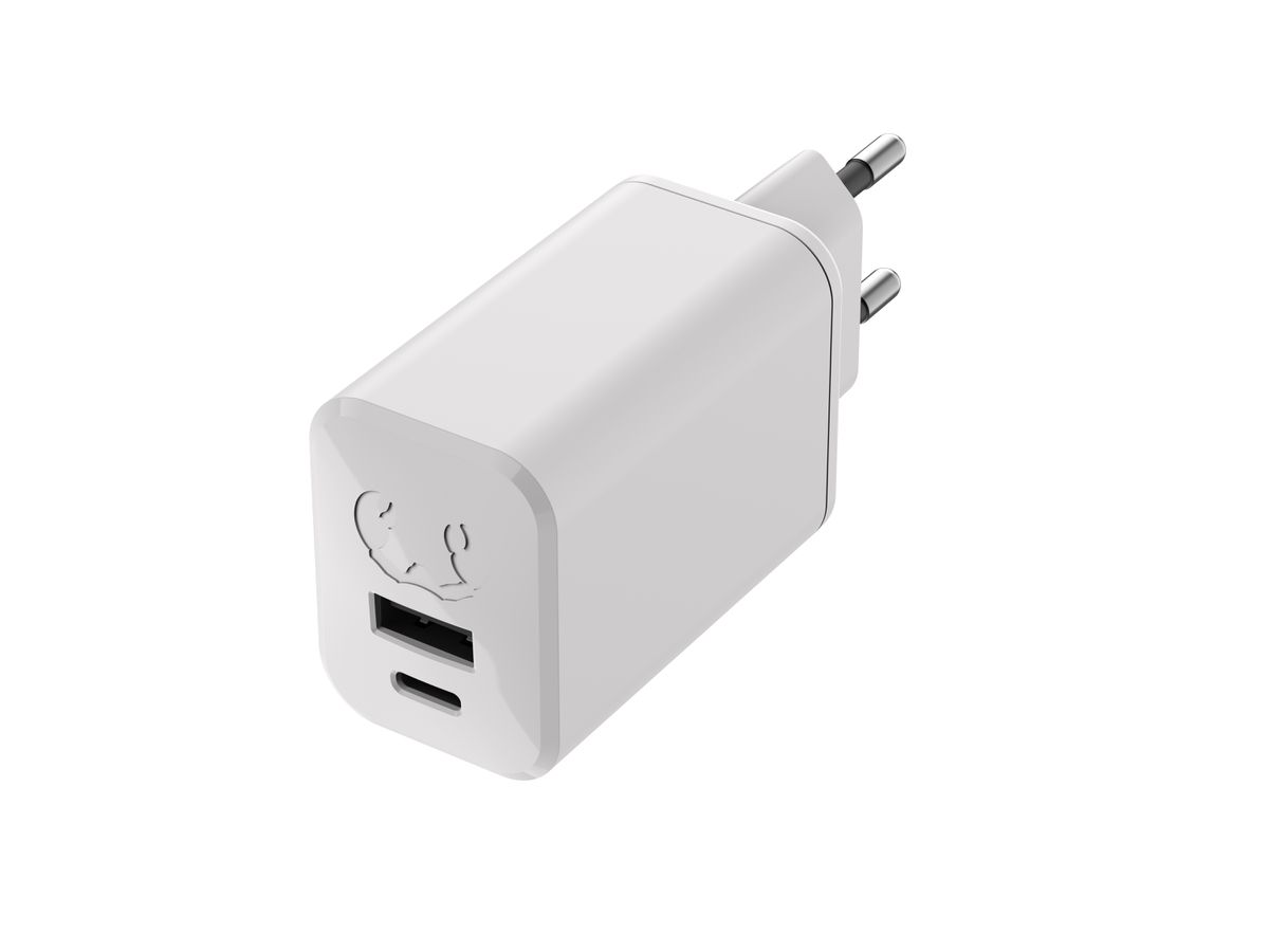 Fresh'N Rebel Mini Charger USB-C + A Ice Grey 65W