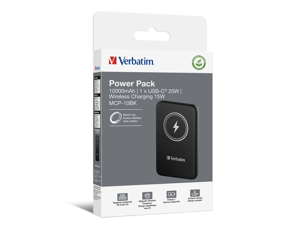 Verbatim Powerbank 10000 mAh Black