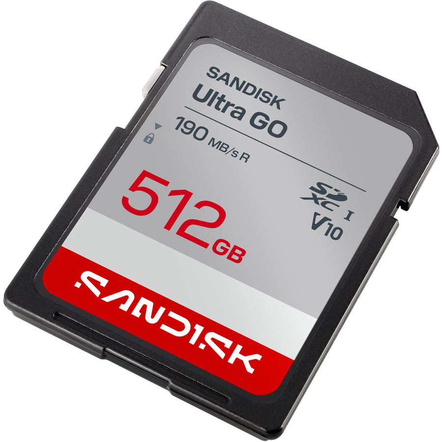 SANDISK Ultra GO SDXC190MB/s UHS-I 512GB