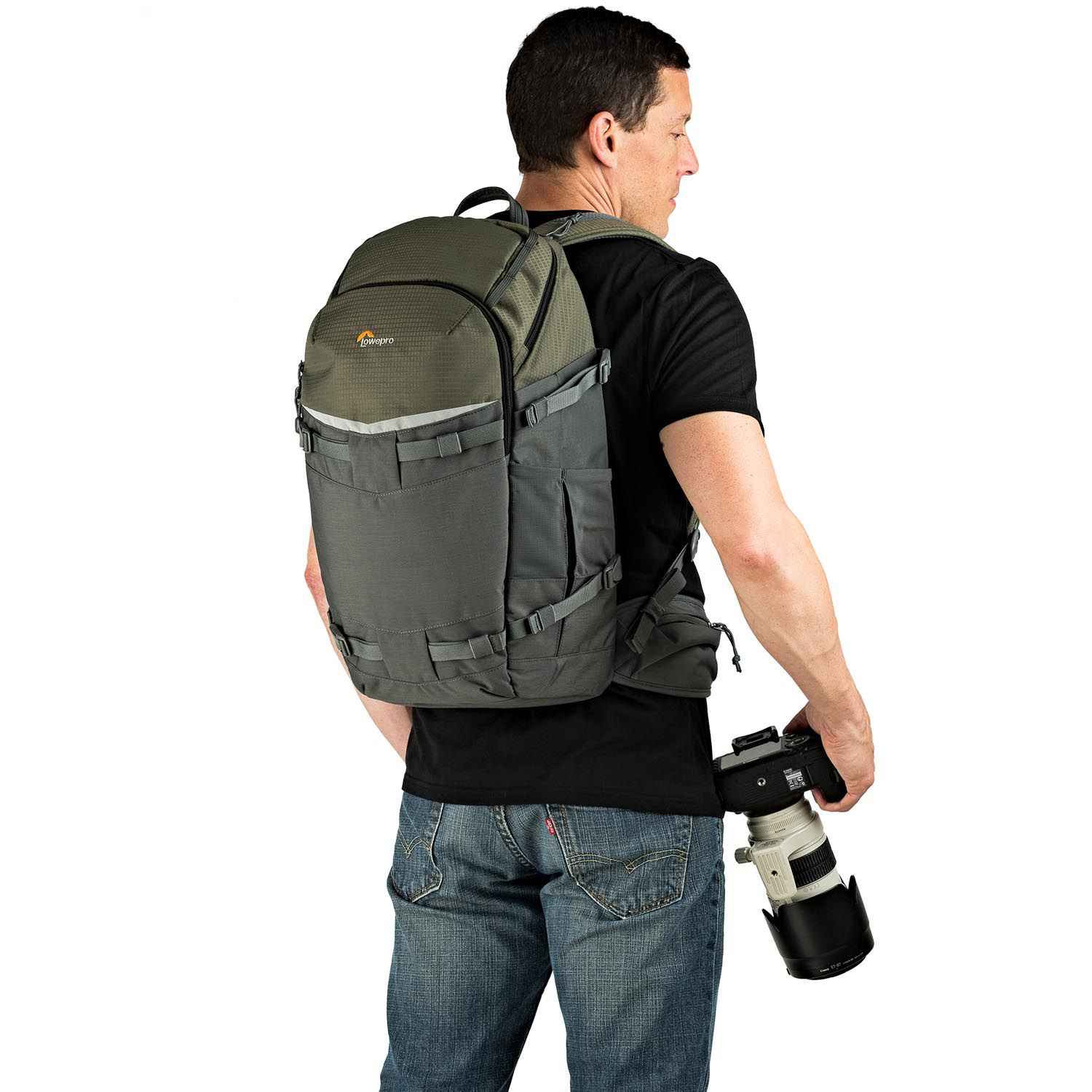 Lowepro Flipside Trek BP 450AW gris/vert