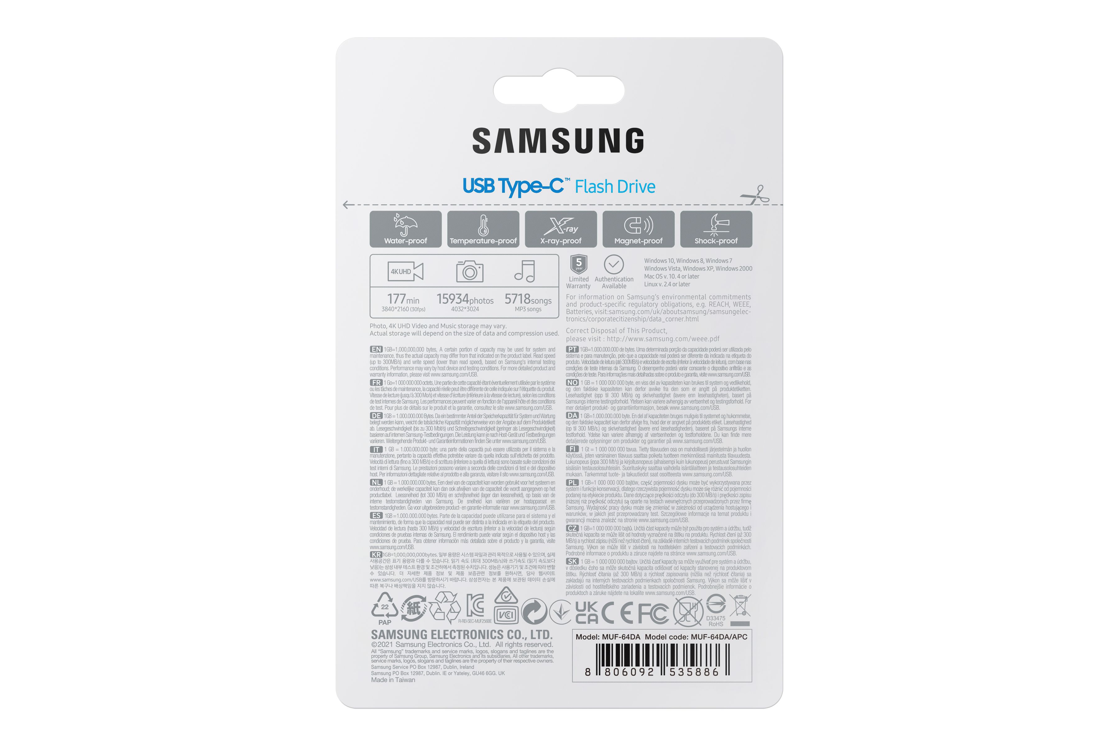 Samsung USB 3.1 Duo Plus Typ-C