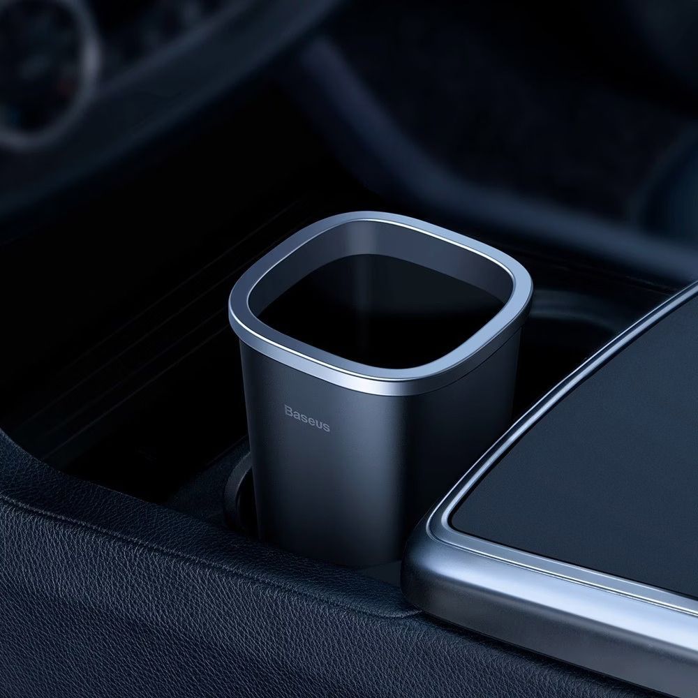 Baseus Car Trash Can Black