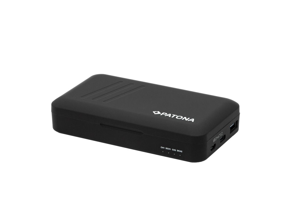 Patona Dual Ladegerät BLK22 Powerbank