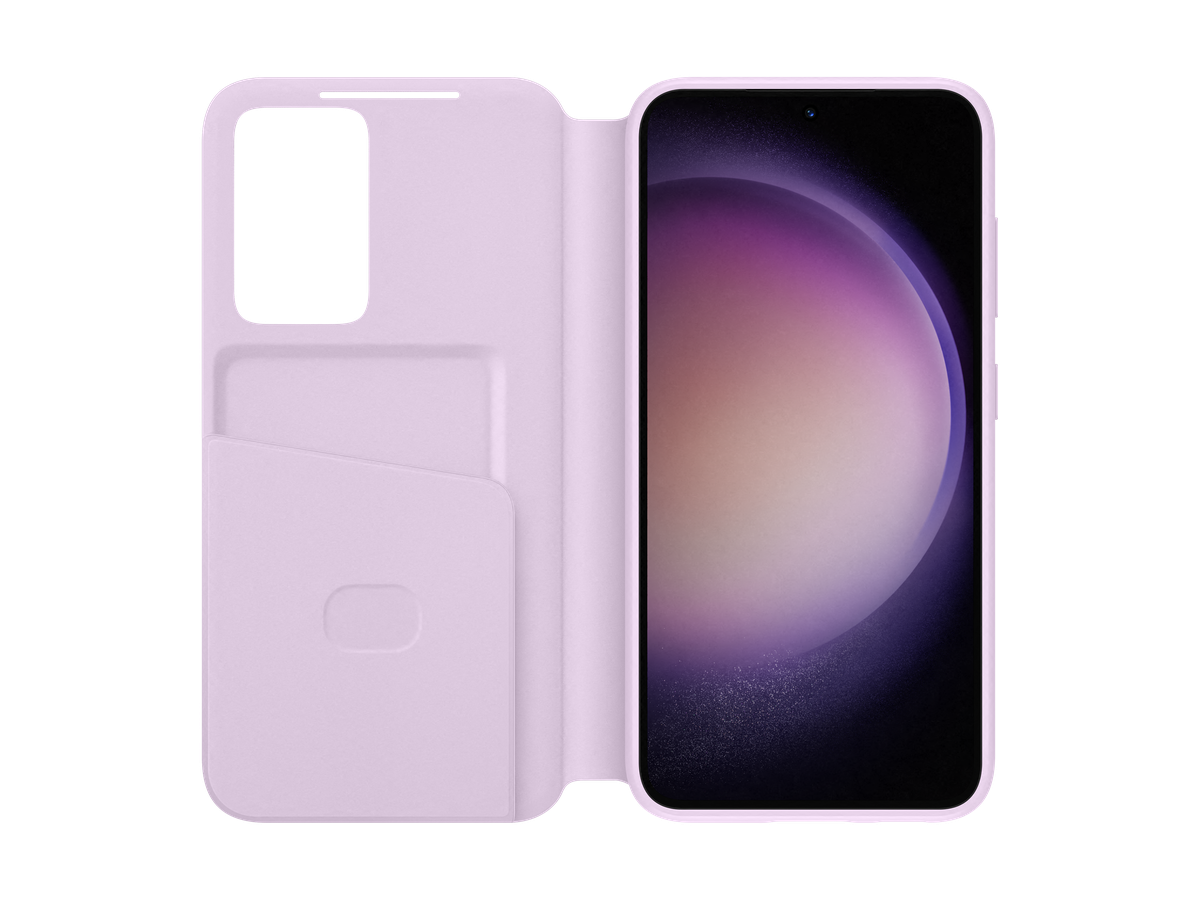 Samsung S23 Smart Wallet Case Lavender