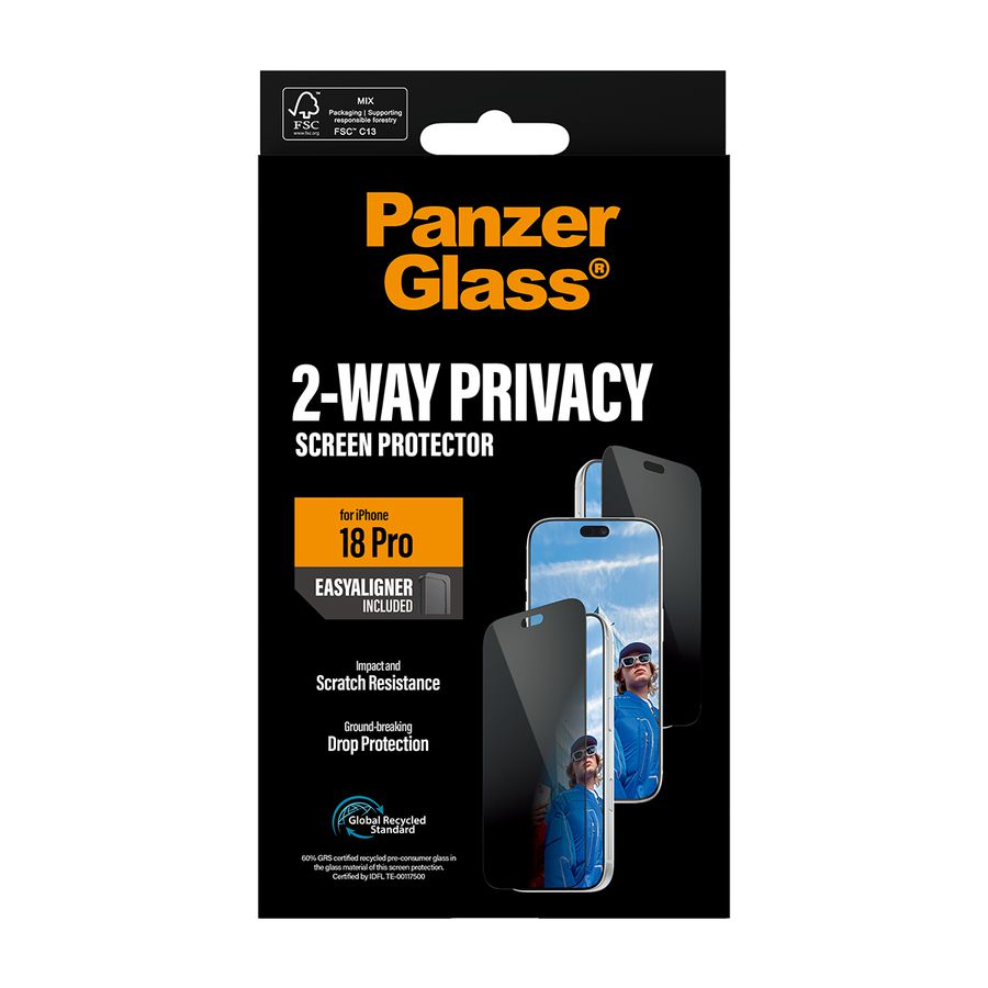PanzerGlass iP18 Pro Privacy Schutz