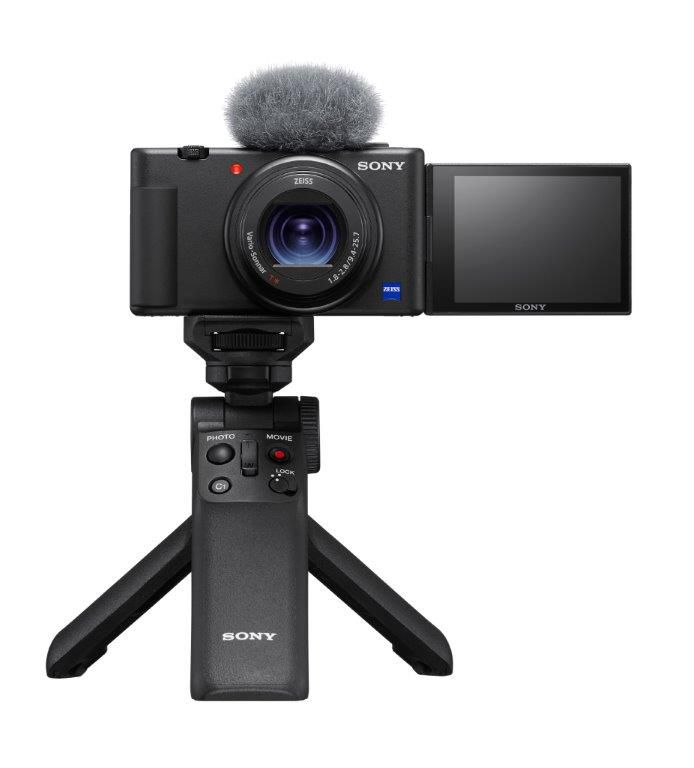 Sony Vlog Camera ZV1 4K + GP-VPT2 Grip