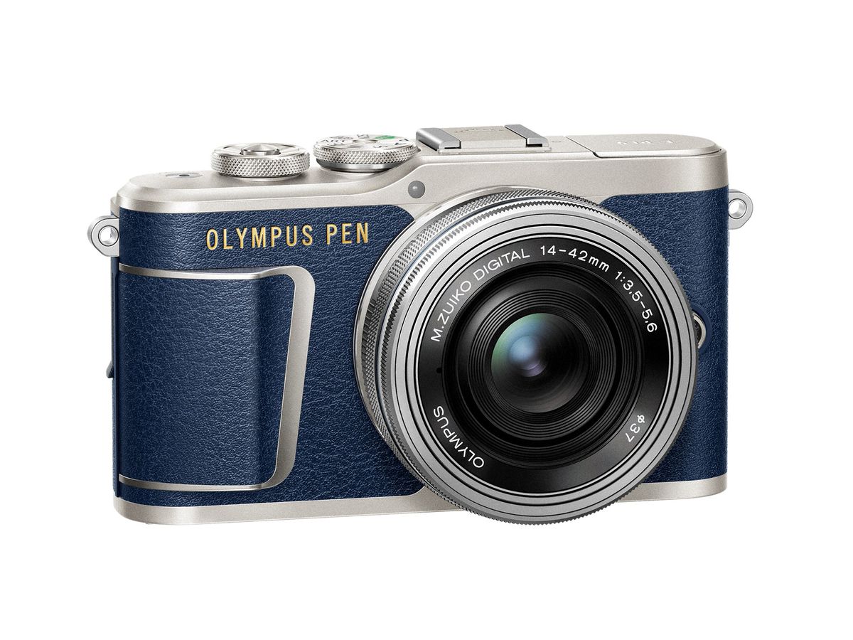 Olympus PEN E-PL9 Pancake Zoom Blue