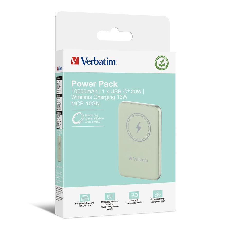 Verbatim Powerbank 10000 mAh Green