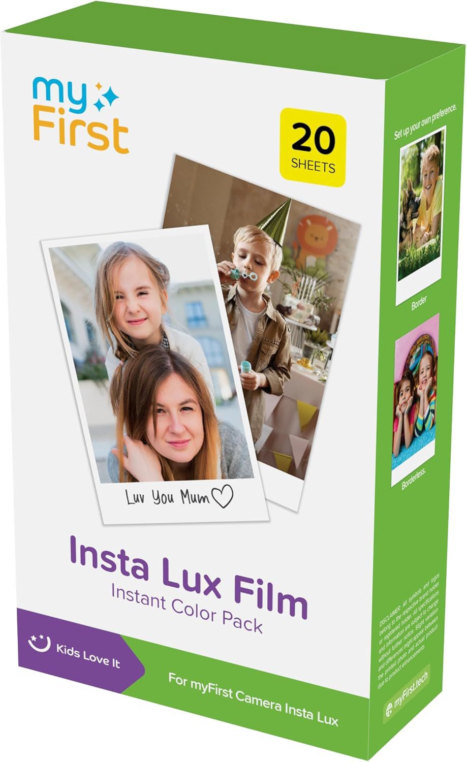 myFirst Camera Insta Lux Film