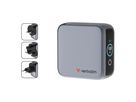 Verbatim Mini GaN Charger 100W Display