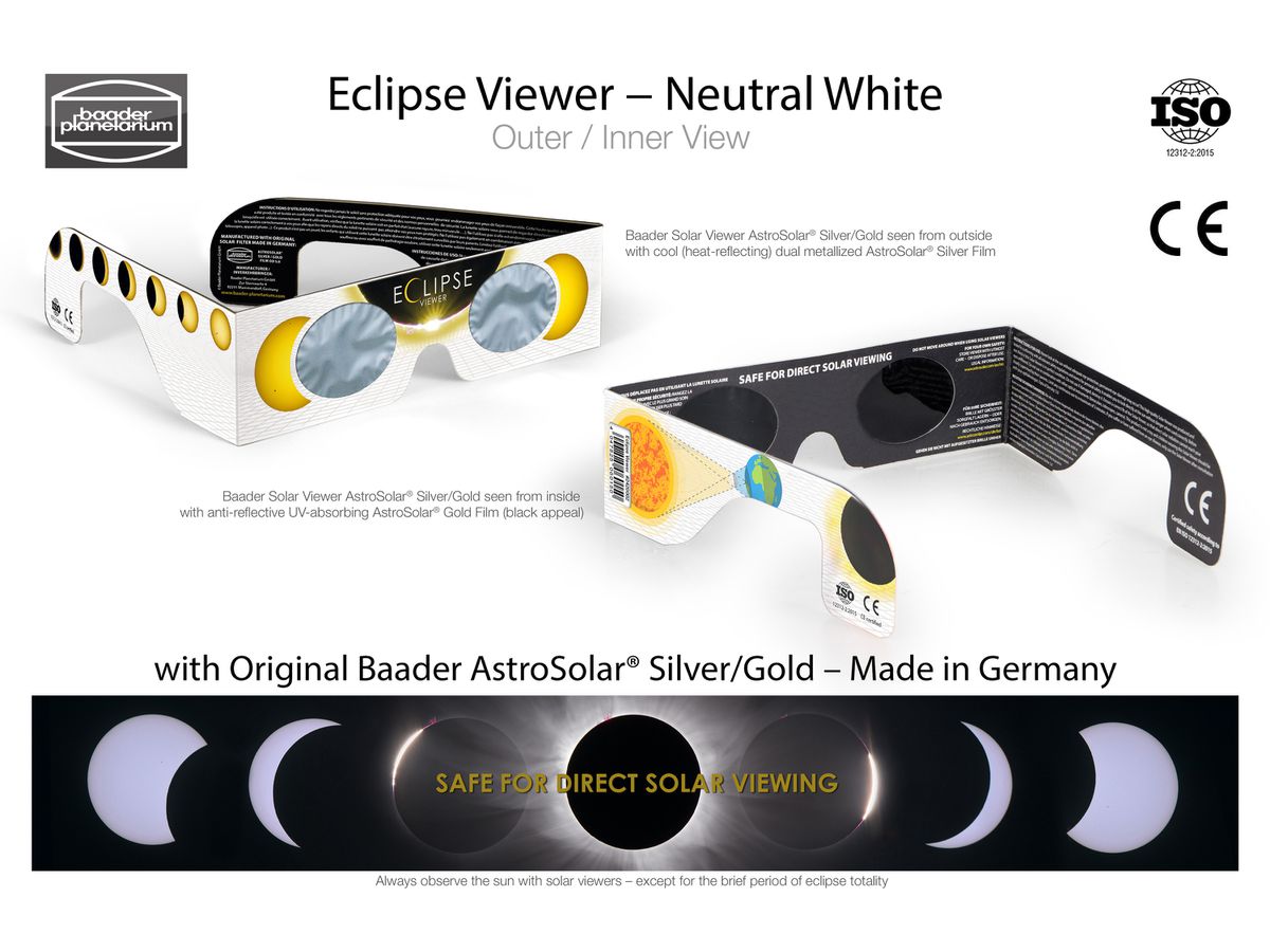 Baader AstroSolar Viewer 100pcs White