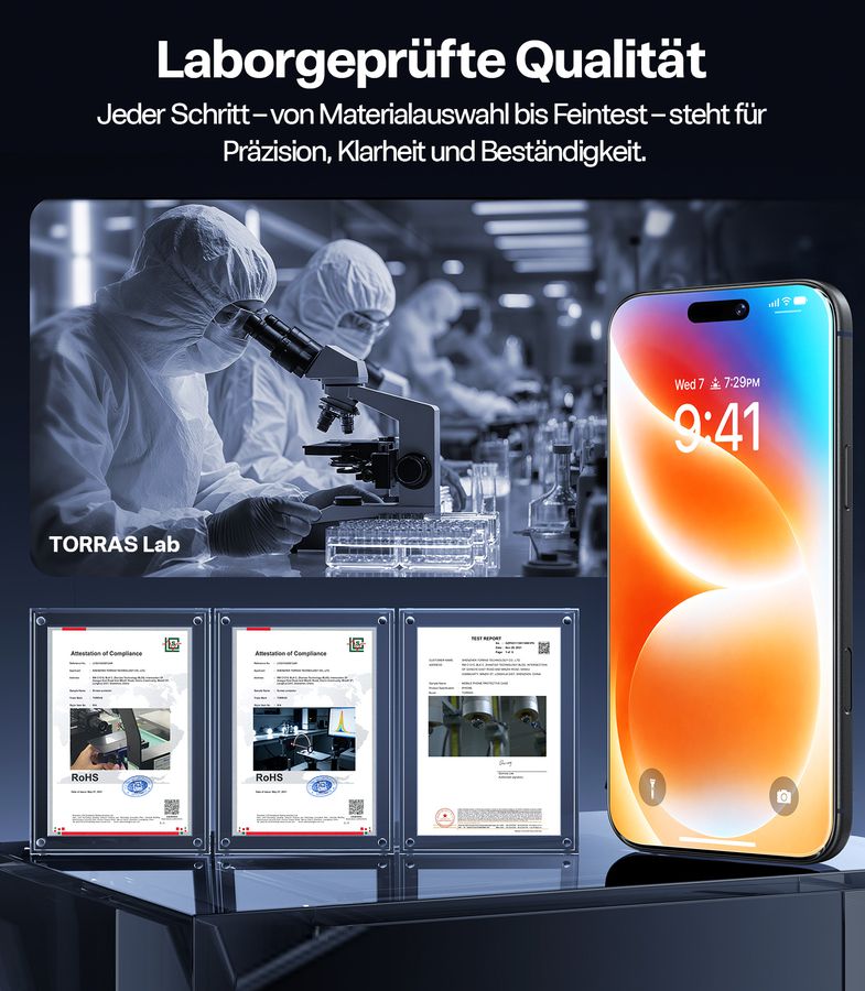 Torras HD Clear iPhone 18Pro