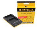 Patona Ladeg. Dual USB Panasonic BLC12
