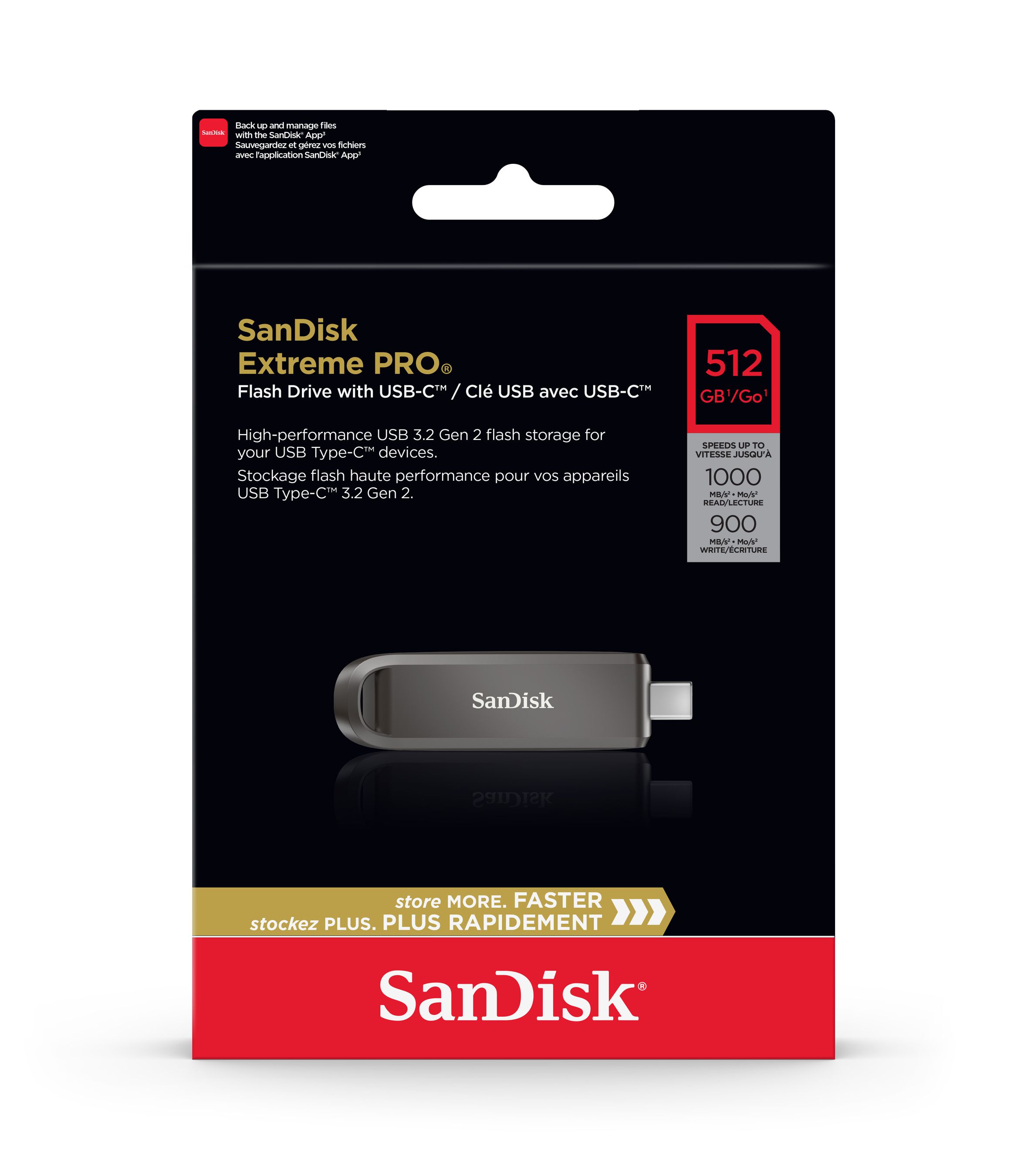 SanDisk Extreme PRO USB-C 3.2 512GB