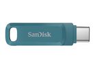 SanDisk Ultra USB DualDriveGo 128GB blau