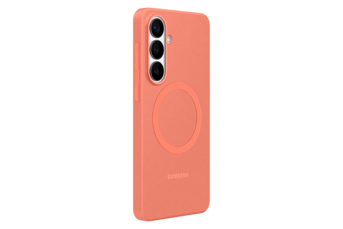 Samsung S26+ Silicone Magnet Coralred