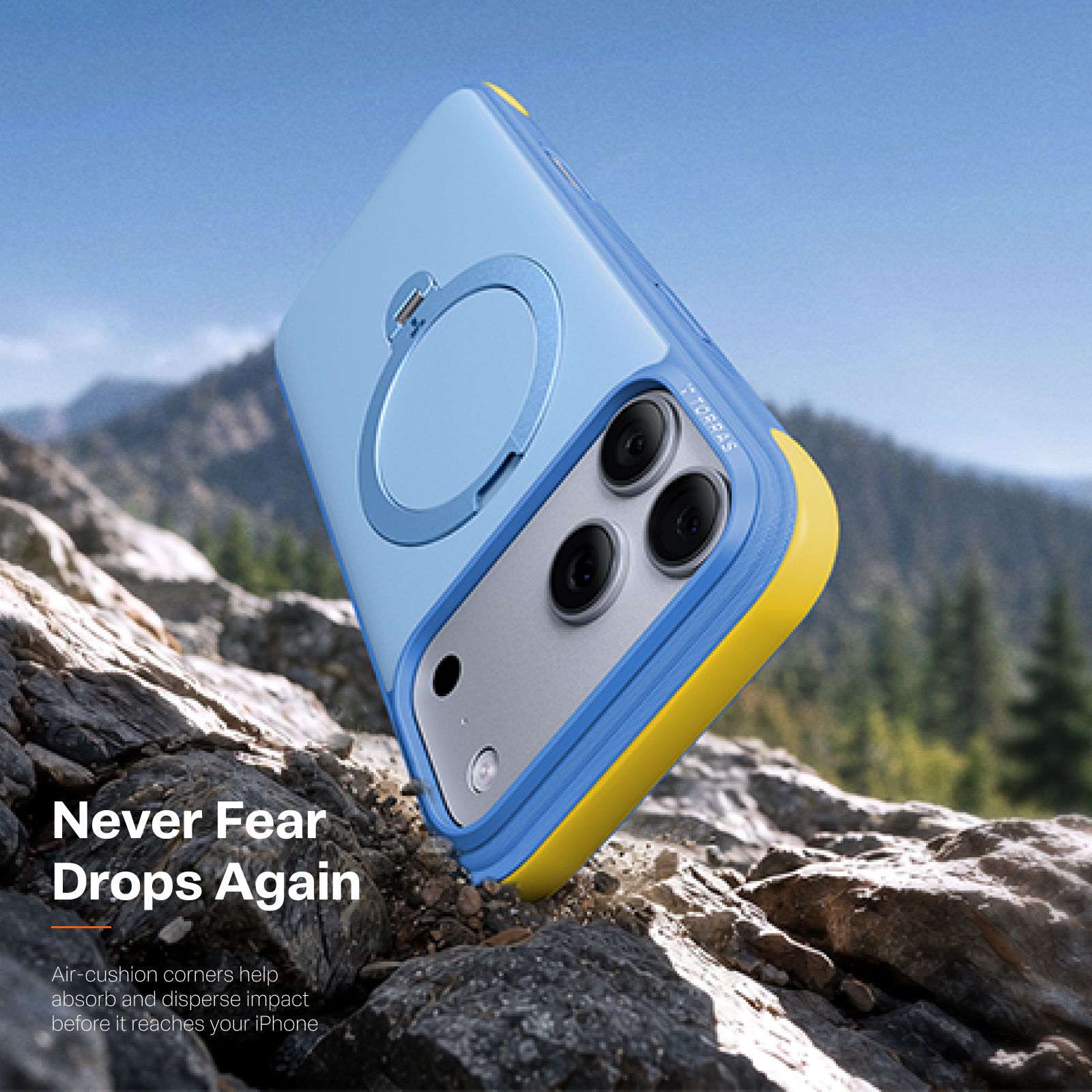 Torras Ostand Rugg iP 18 Pro Max Blue