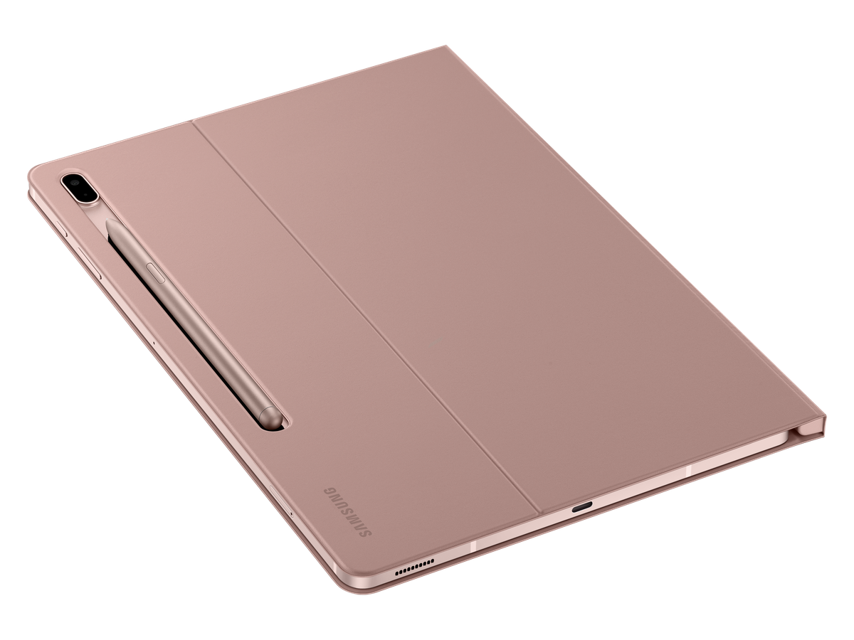 Samsung Tab S7+S7 FE Book Cover Pink engelberger ag