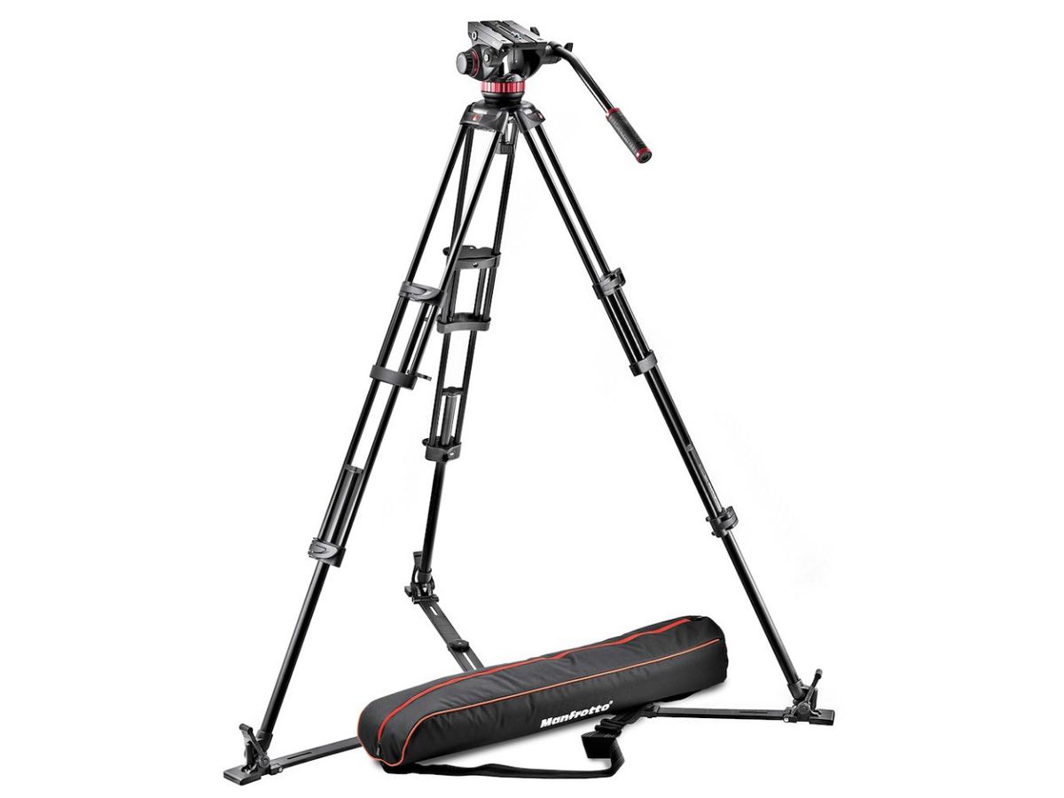 Manfrotto 502 Head w/Twin Leg Alu GS