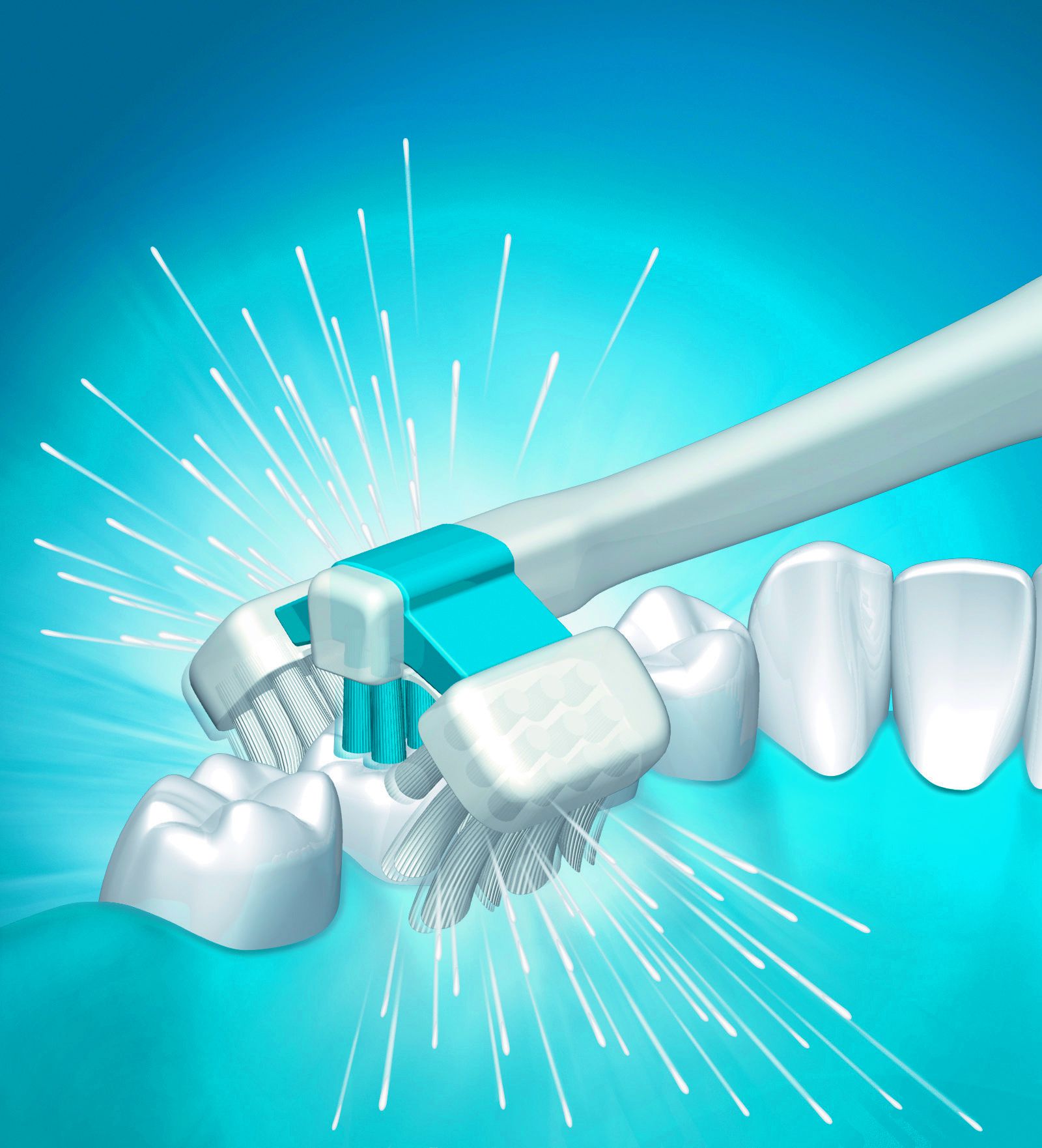 Panasonic Ersatzbürste Dreikopf W0900 2x