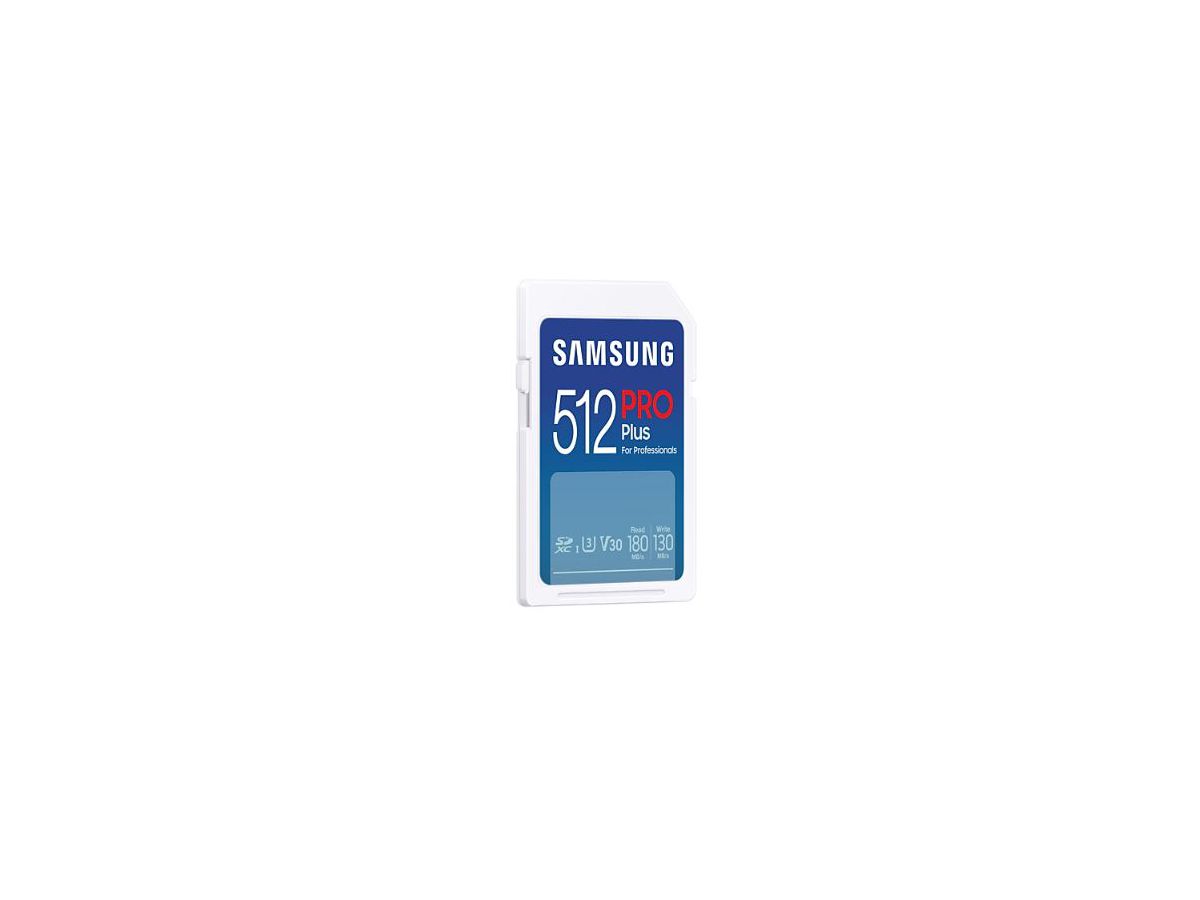 Samsung Pro+ SDXC 512GB 180MB/s V30