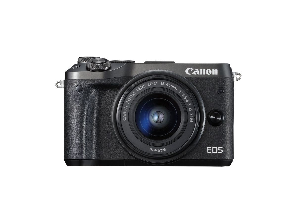 Canon EOS M6 Black + 15-45 + 55-200