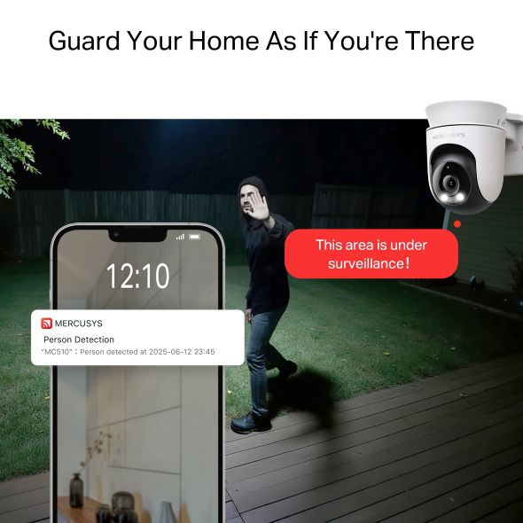 Mercusys 2K Outdoor Security Wi-Fi Camer