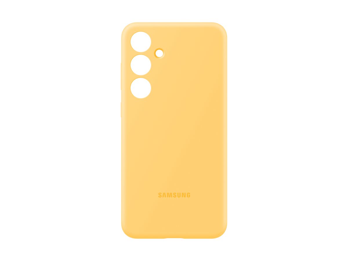 Samsung S24+ Silicone Case Yellow