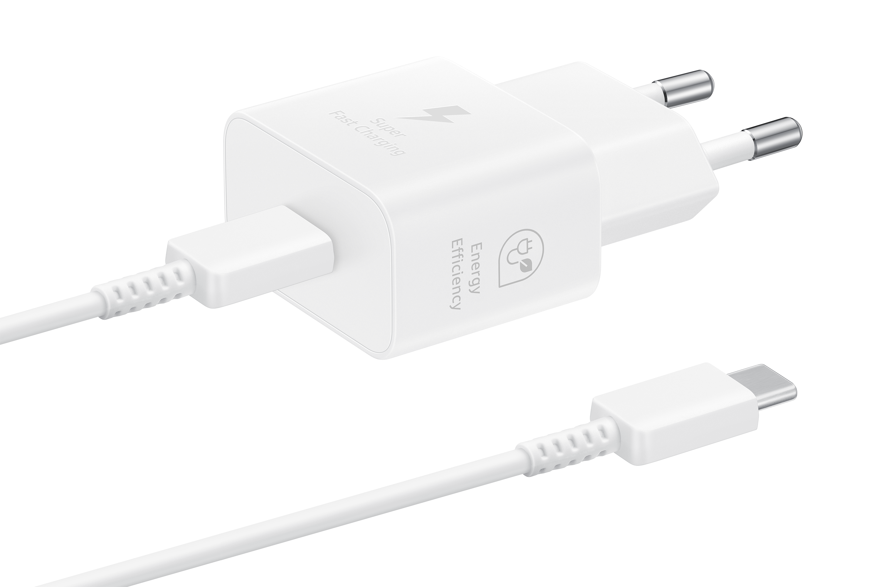 Samsung 25W PD Power Adapter white