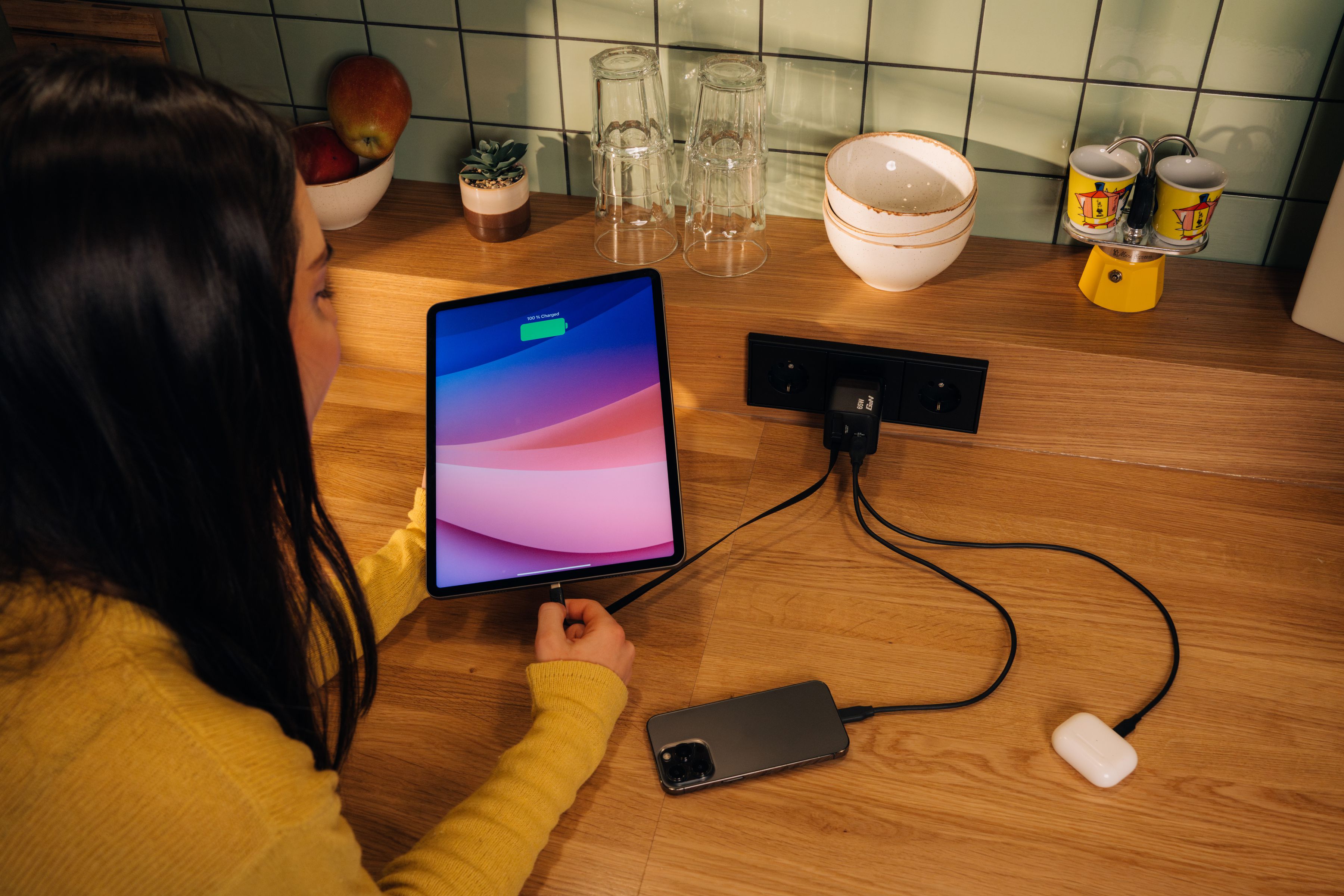 Verbatim GaN 2 Port Charger 65W