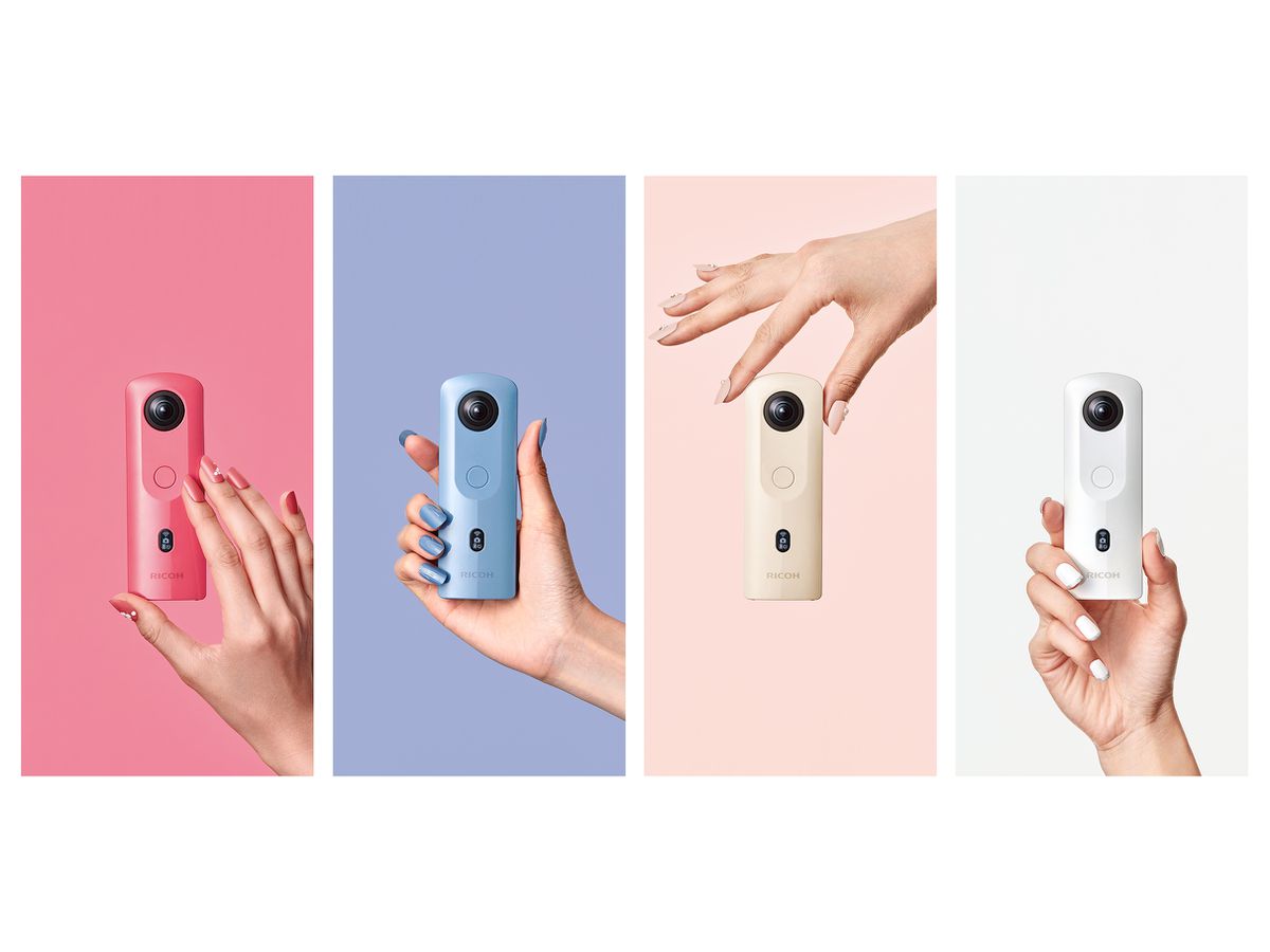 Ricoh Theta SC2 pink