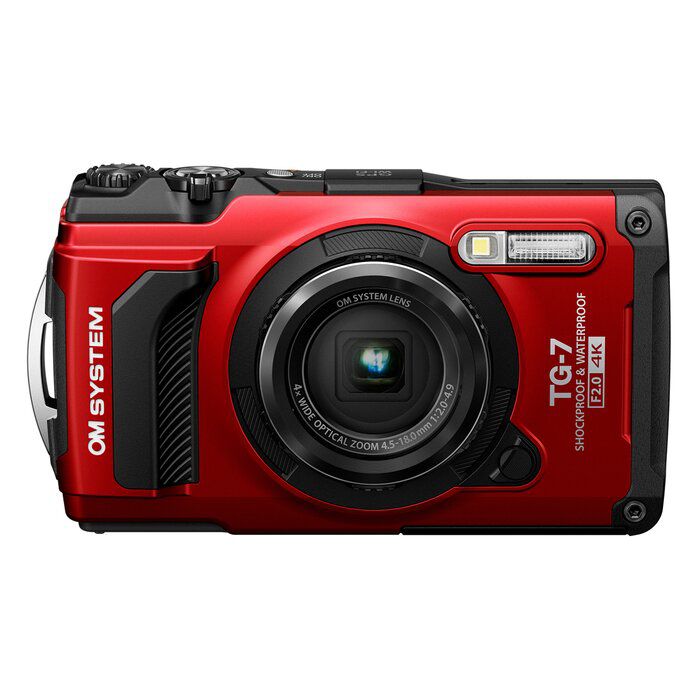 OM System TG-7 Red Fisheye Kit