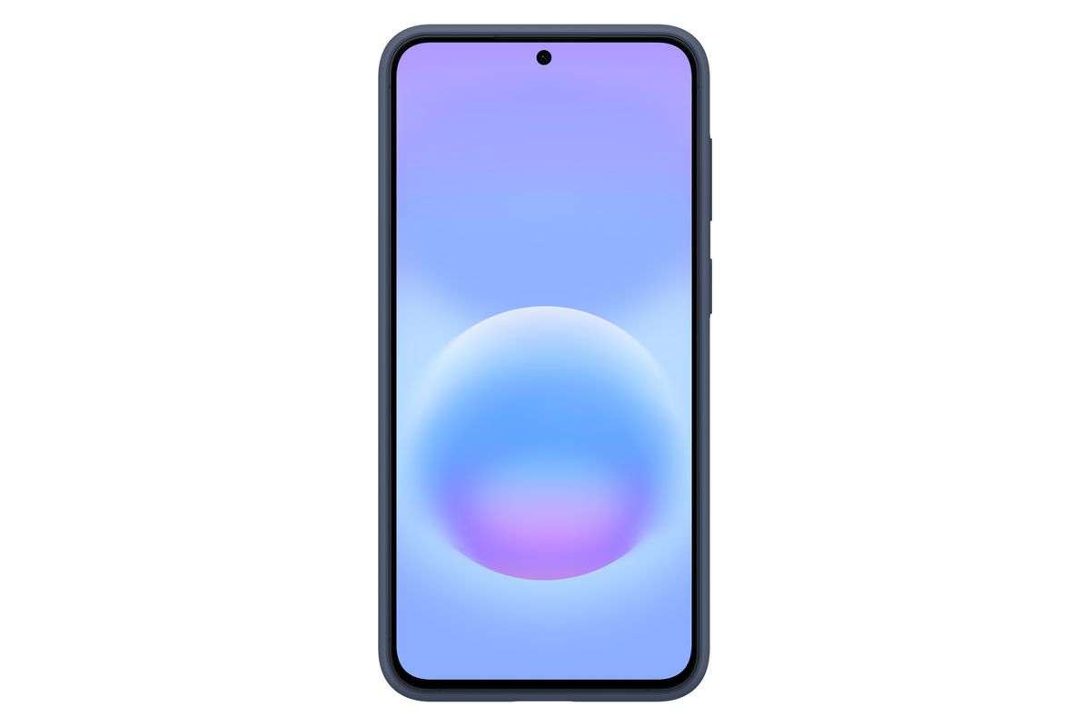 Samsung A57 Silicone Case Dark Blue