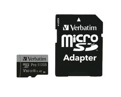 Verbatim Pro U3 512GB microSDXC Card