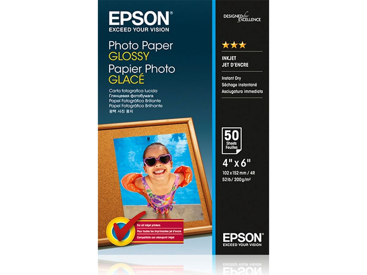 Epson Photo Pap. Glossy  10x15, 200g/m2