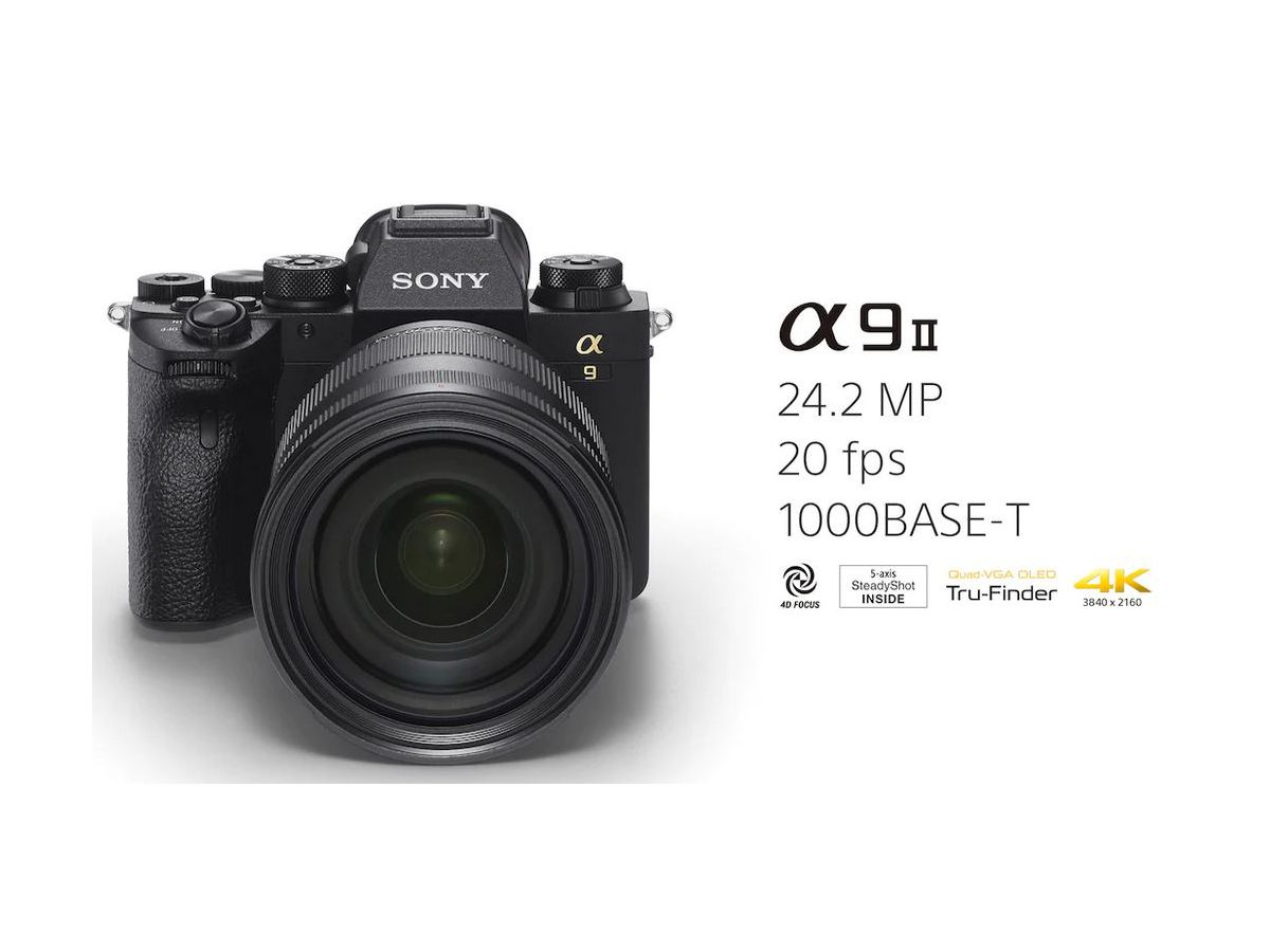 Sony Alpha A9 Mark II + 2 x 64GB Tough