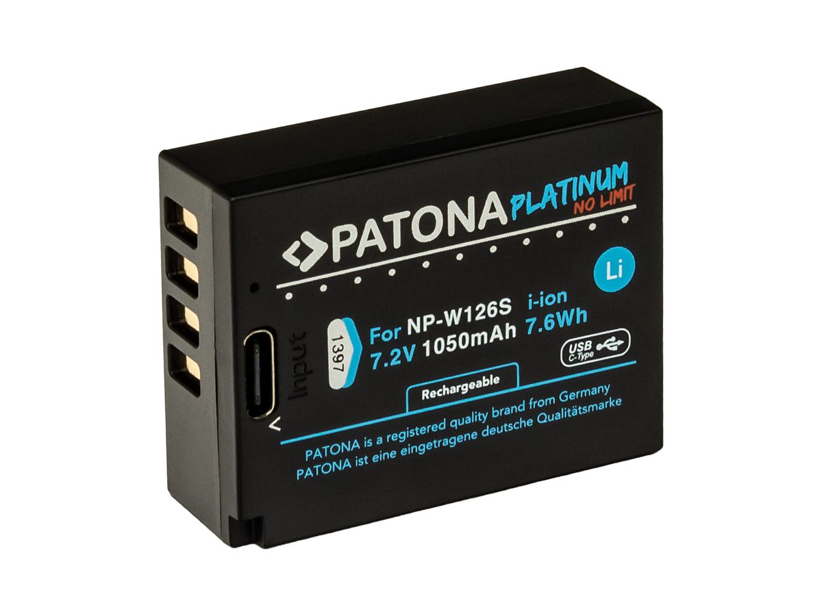 Patona Platinum USB-C Fujifilm NP-W126S