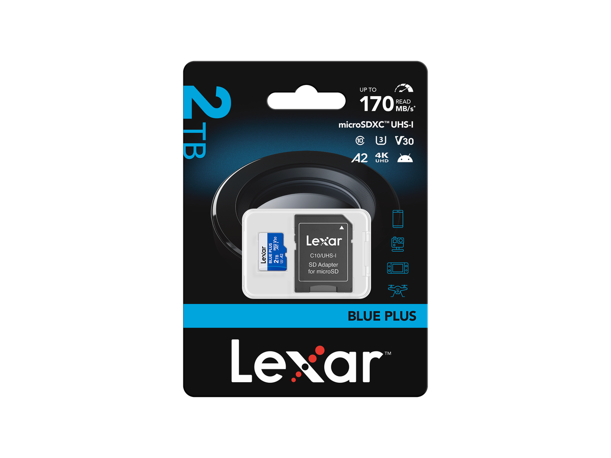 Lexar microSDXC 100MB/s Blue Plus 2TB