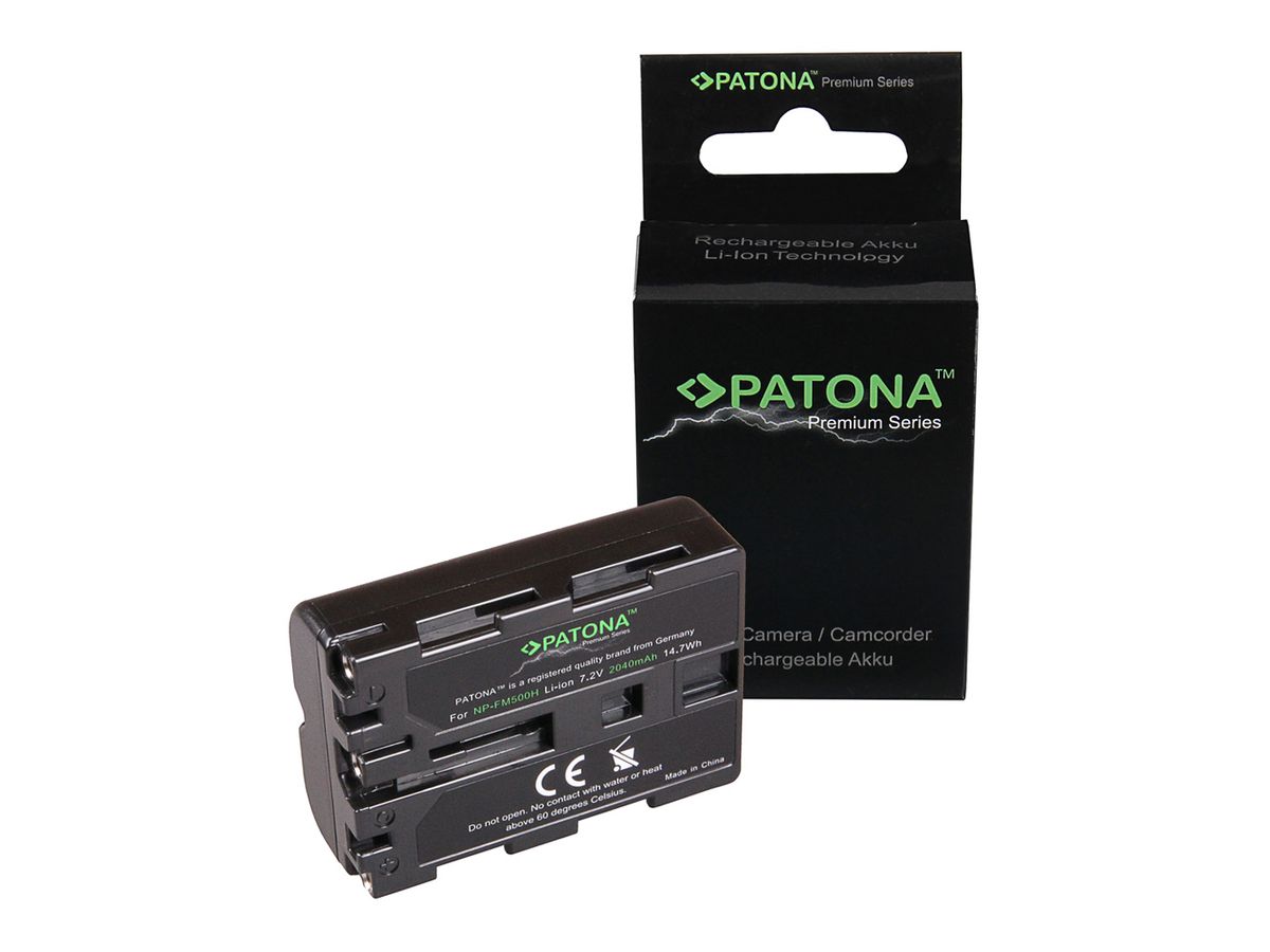 Patona Batterie Premium Sony NP-FM500H