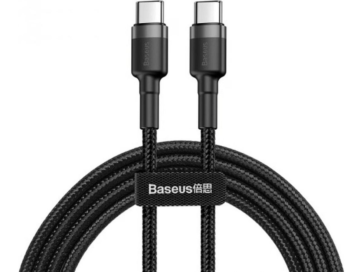 Baseus USB-C to USB-C 1m 60W black