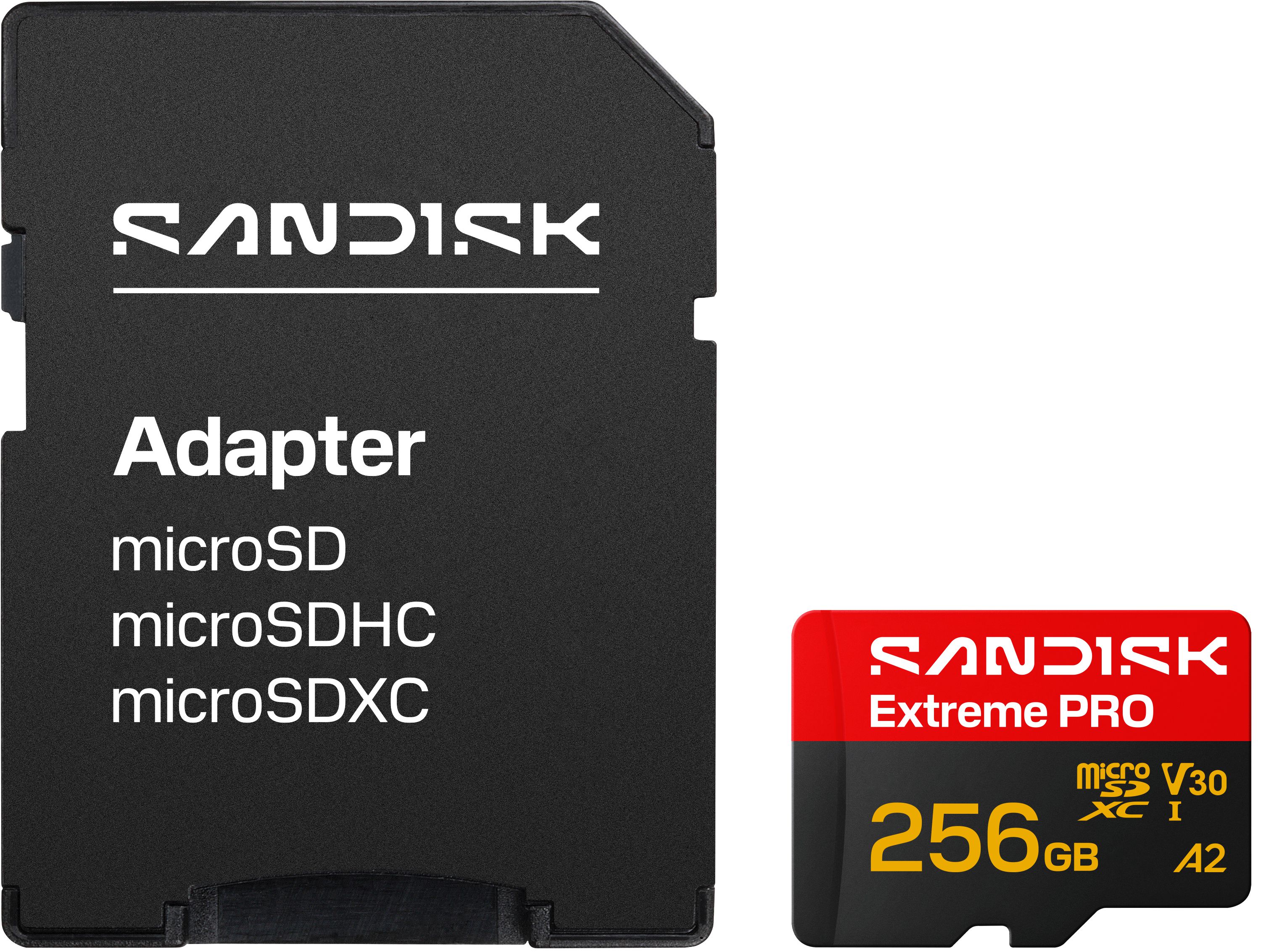 SANDISK Extreme PRO microSDXC 256GB