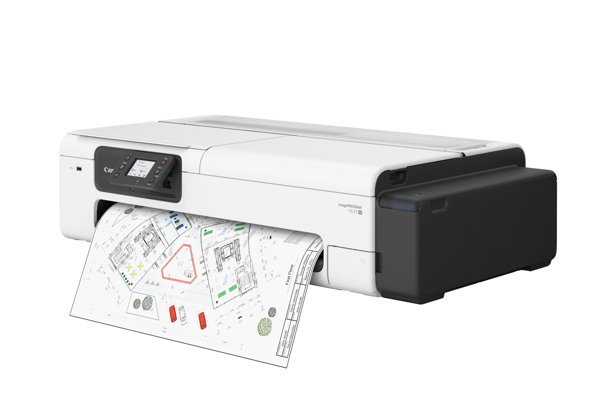 Canon iPF TC-21M 24" Plotter + Scanner